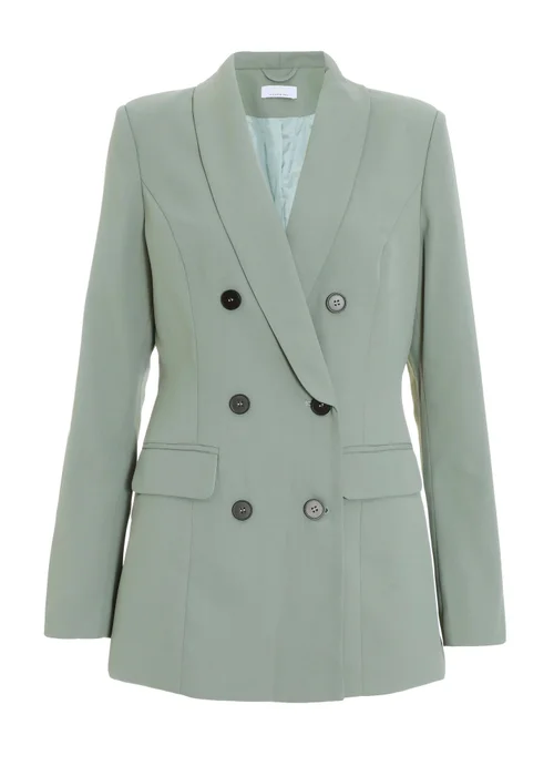 Quiz Green Tailored Blazer - 6 Image 4