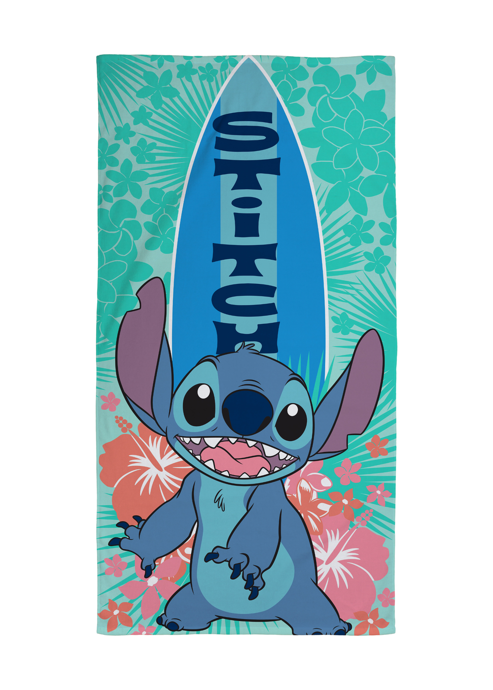 Disney Stitch Legendary Surf Towel - One Size Image 1