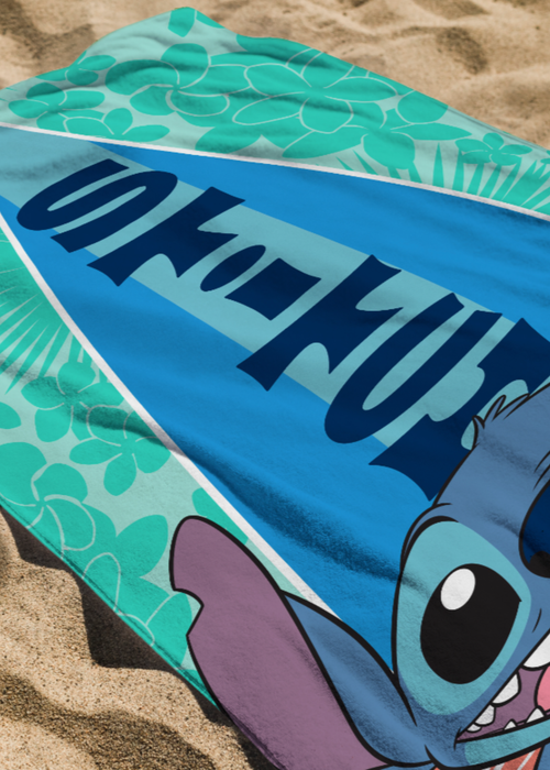 Disney Stitch Legendary Surf Towel - One Size Image 2