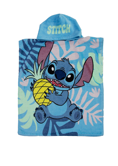 Disney Stitch Paradise Fun Poncho - One Size Image 2