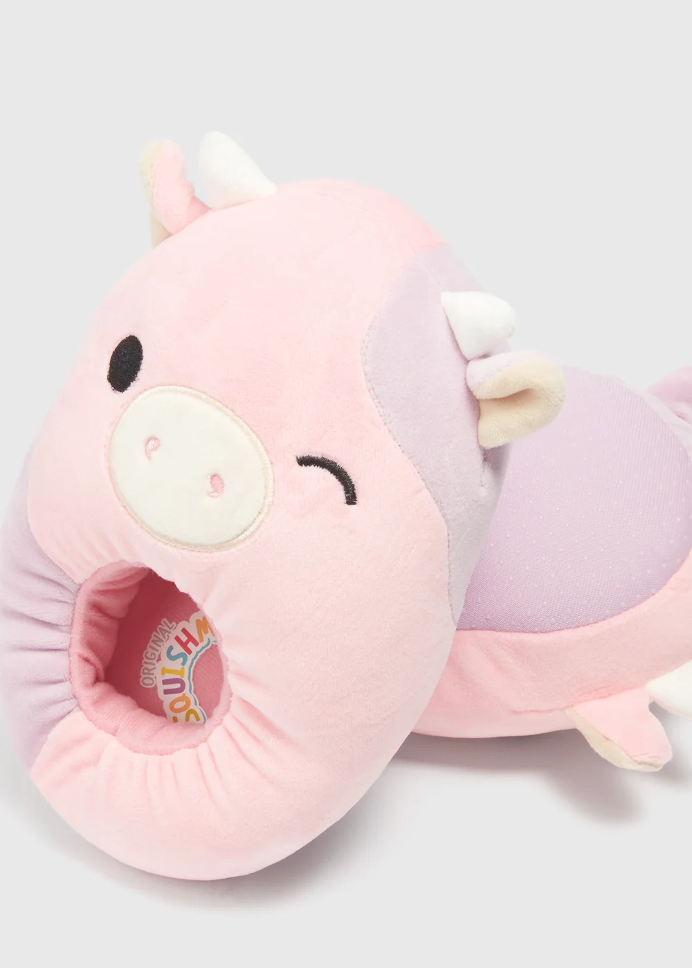 Kids Pink Squishmallows Patty Slippers (Younger 11-Older 7) - UK 11/12 - EU 29/30 Image 2
