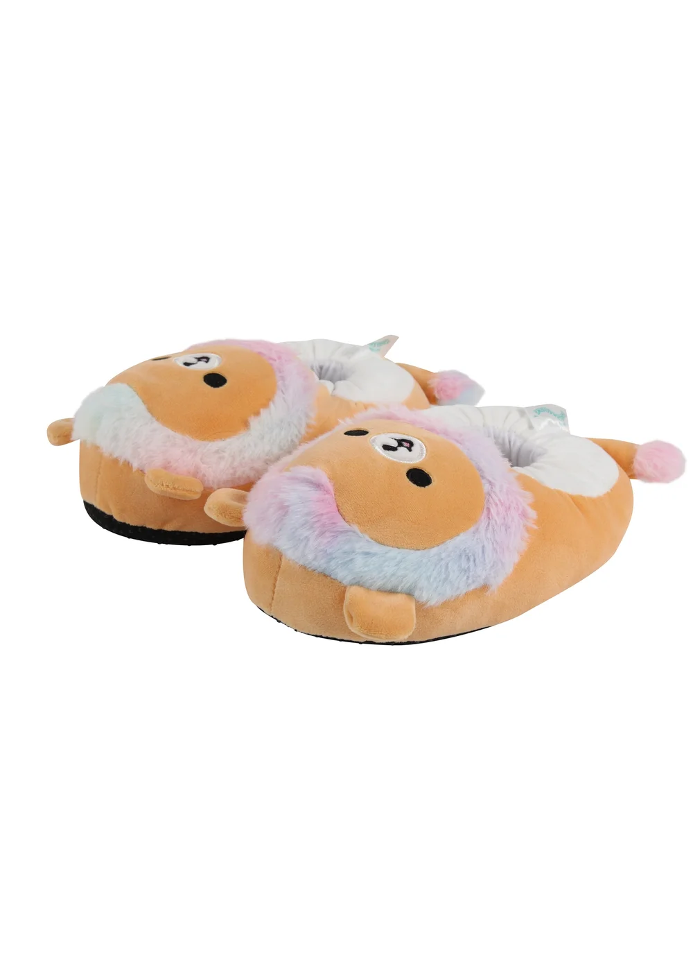 Kids Beige Leonard Squishmallows Slippers (Younger 11-Older 7) - UK 11/12 - EU 29/30 Image 1