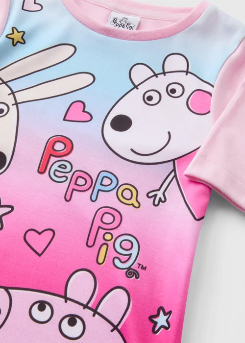 Peppa Pig Kids Pink Nightie (9mths-5yrs) - Age 9 - 12 Months Image 2