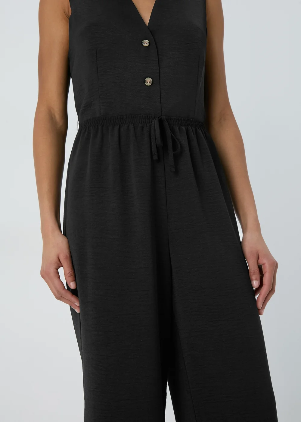Et Vous Black Wide Leg Trousers - 8 Image 3