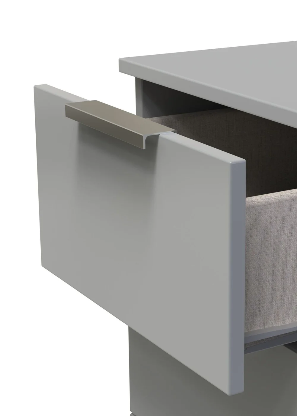 Ready Assembled Panama 5 Drawer Tallboy - One Size Image 4