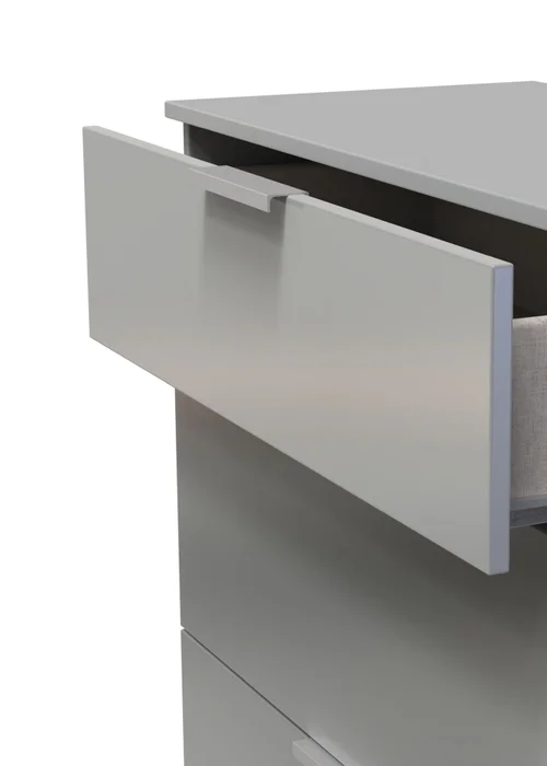 Ready Assembled Panama 3 Drawer Deep Chest - One Size Image 4