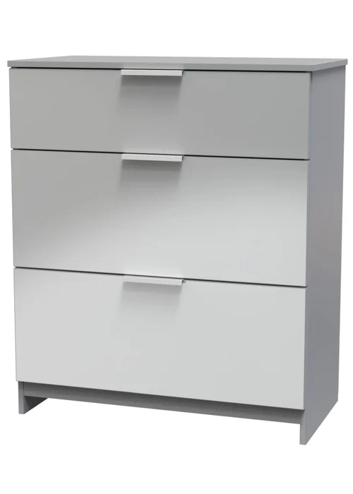 Ready Assembled Panama 3 Drawer Deep Chest - One Size Image 2