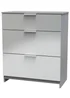 Ready Assembled Panama 3 Drawer Deep Chest - One Size Image 2