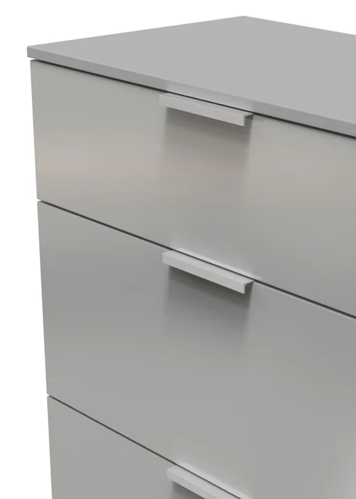 Ready Assembled Panama 3 Drawer Deep Chest - One Size Image 3