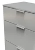 Ready Assembled Panama 3 Drawer Deep Chest - One Size Image 3