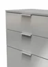 Ready Assembled Panama 4 Drawer Deep Chest - One Size Image 3