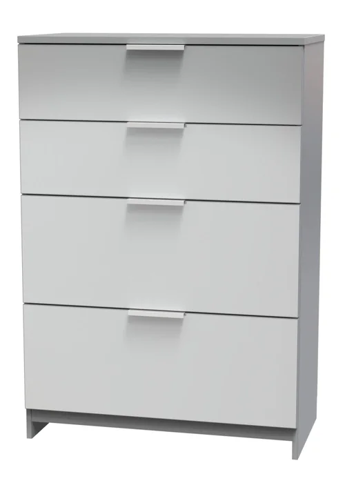 Ready Assembled Panama 4 Drawer Deep Chest - One Size Image 2