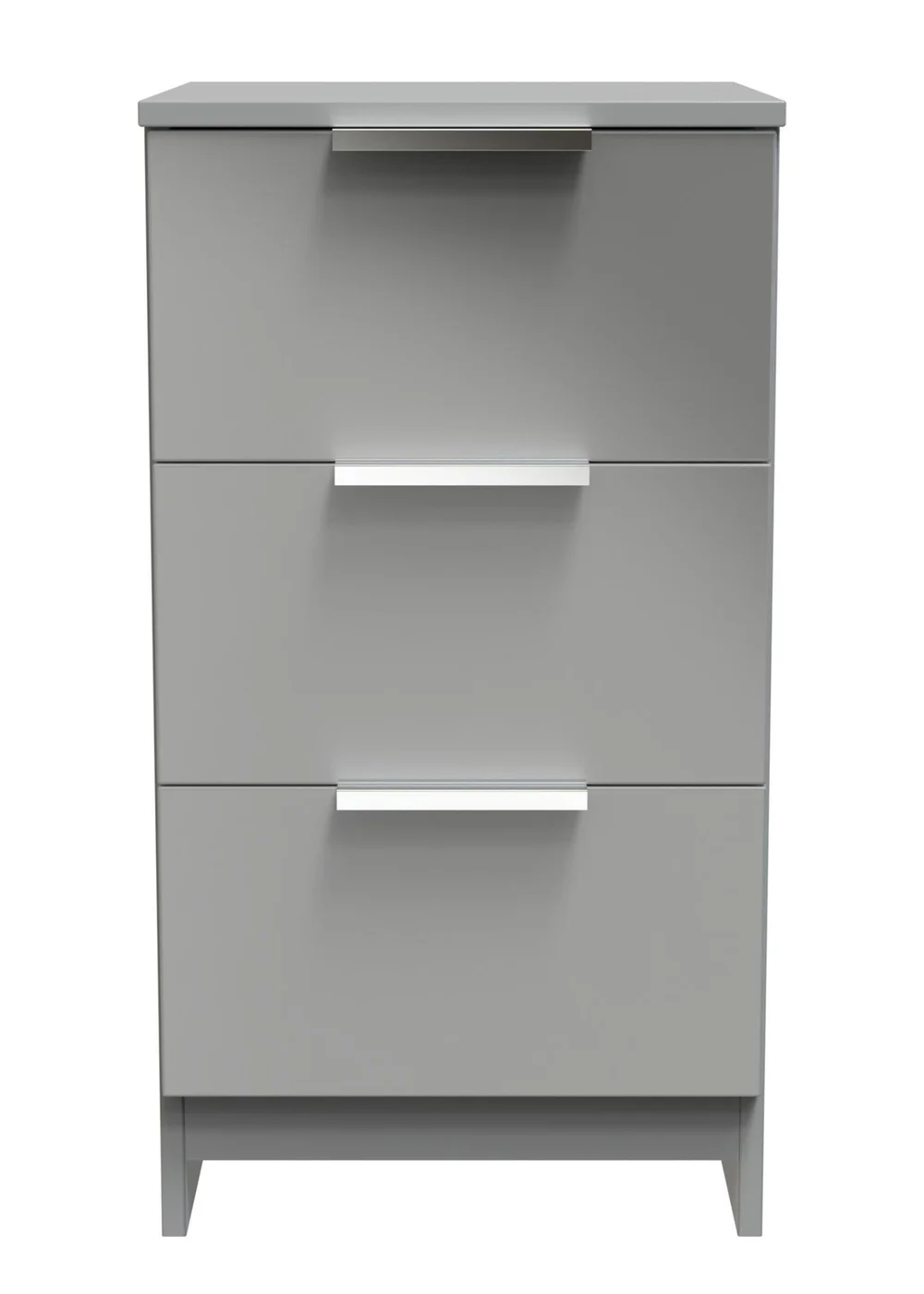 Ready Assembled Panama 3 Drawer Bedside Cabinet - One Size Image 1