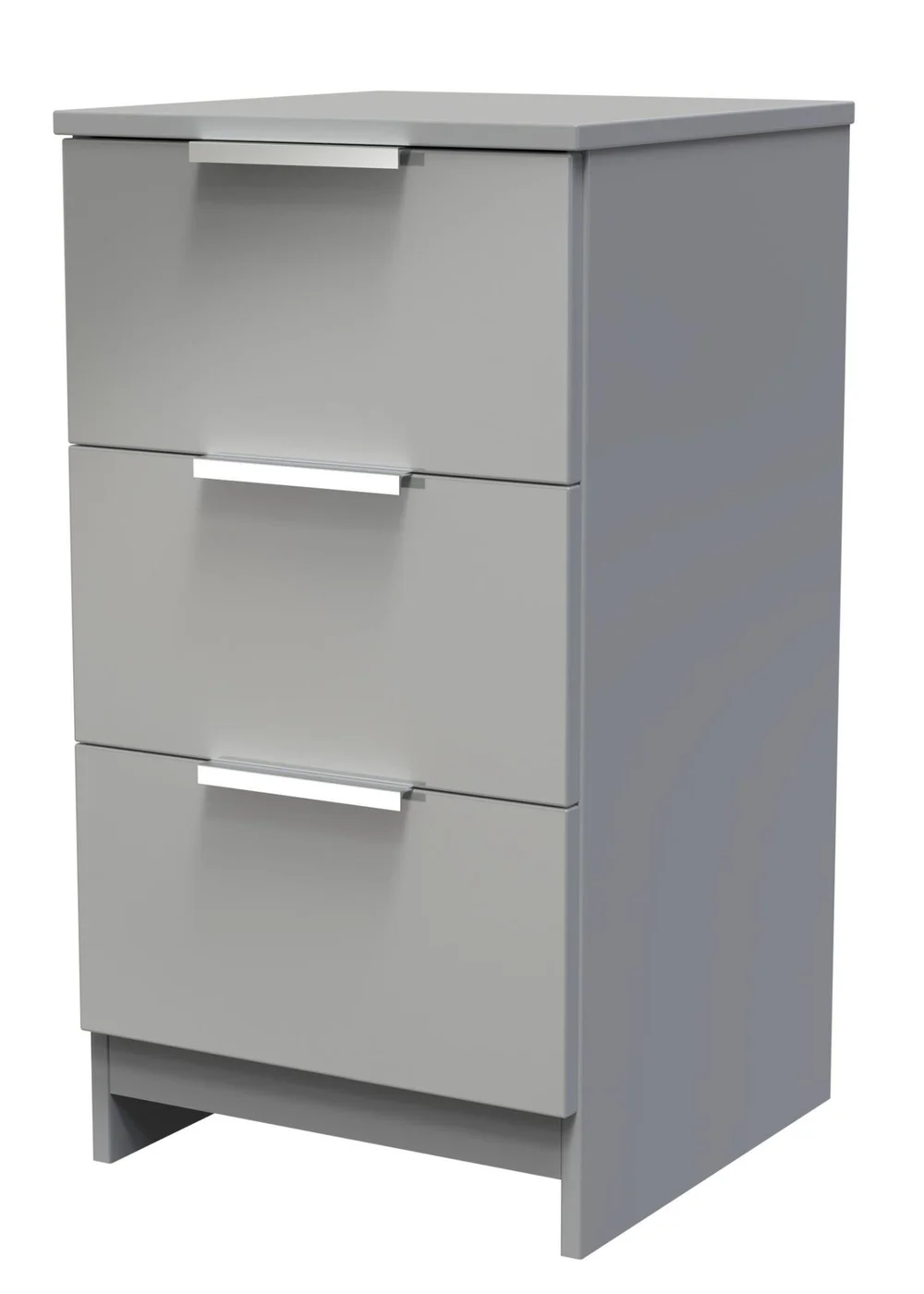 Ready Assembled Panama 3 Drawer Bedside Cabinet - One Size Image 2