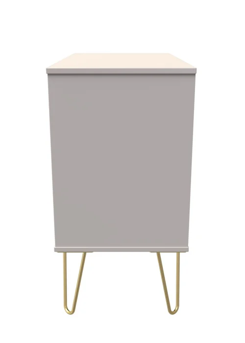 Ready Assembled Lisbon 3 Drawer Chest - One Size Image 5