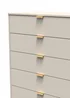 Ready Assembled Lisbon 5 Drawer Chest - One Size Image 3