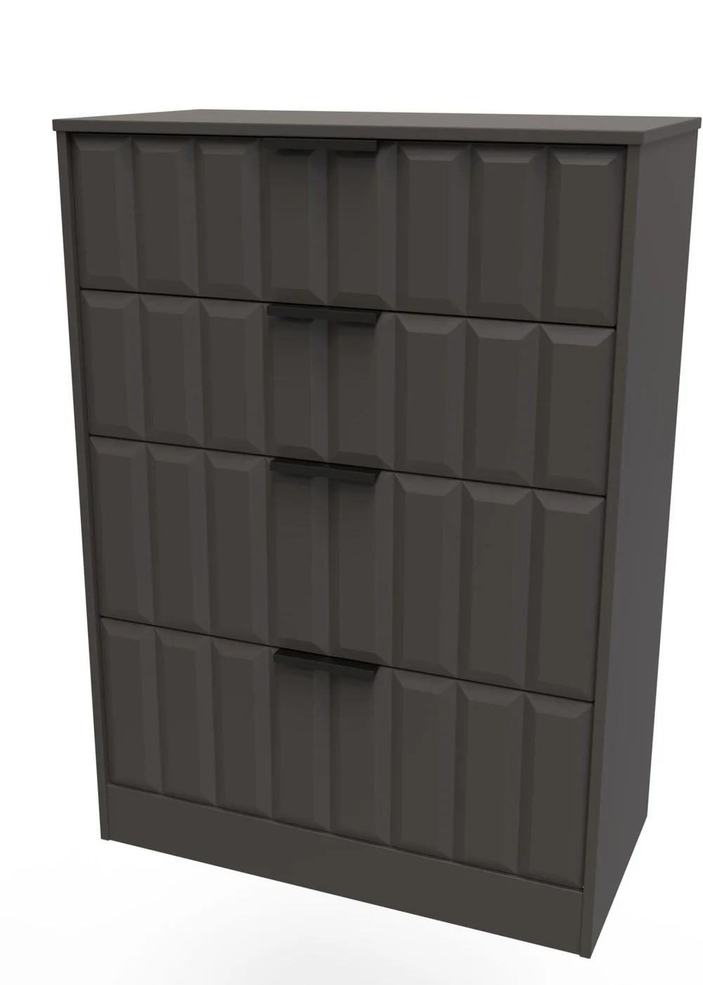 Ready Assembled Nevada 4 Drawer Deep Chest - One Size Image 2