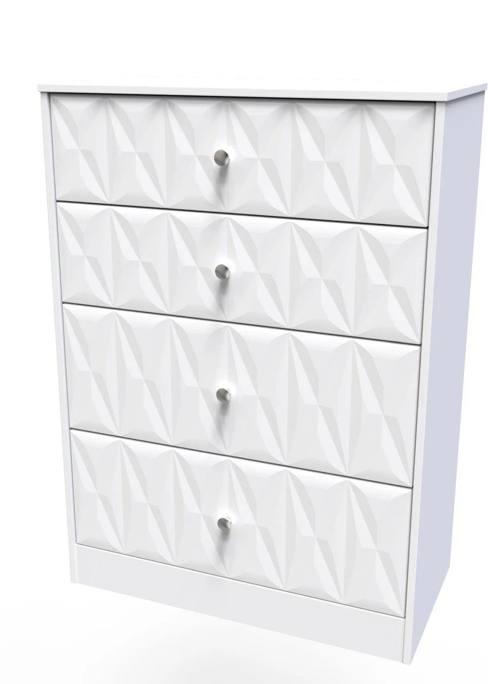 Ready Assembled Toronto 4 Drawer Deep Chest - One Size Image 2