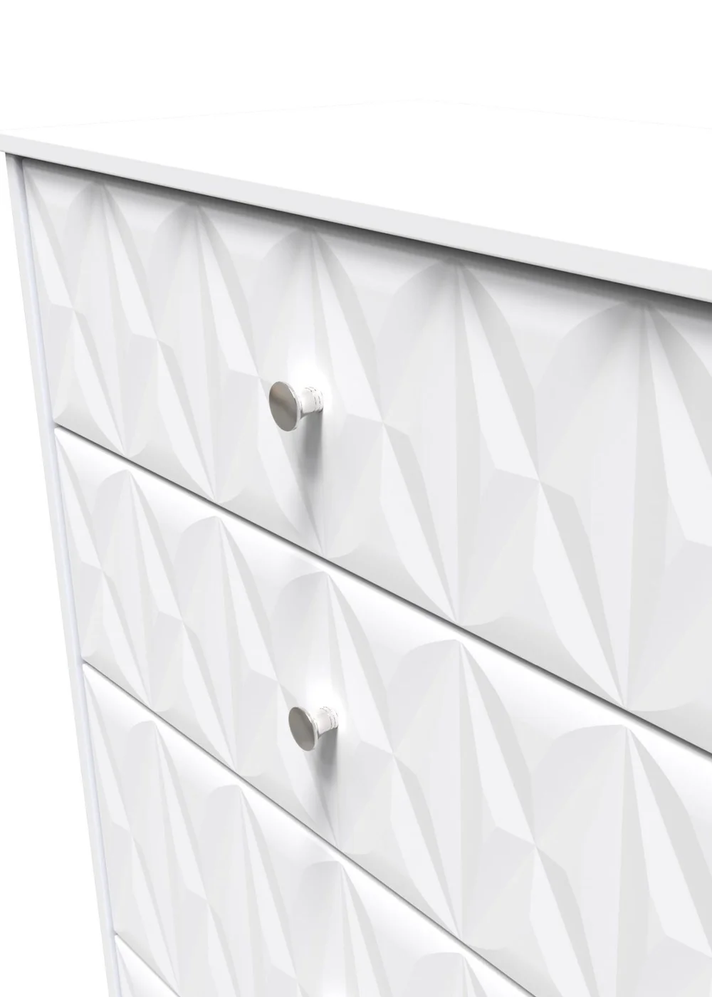 Ready Assembled Toronto 4 Drawer Deep Chest - One Size Image 3