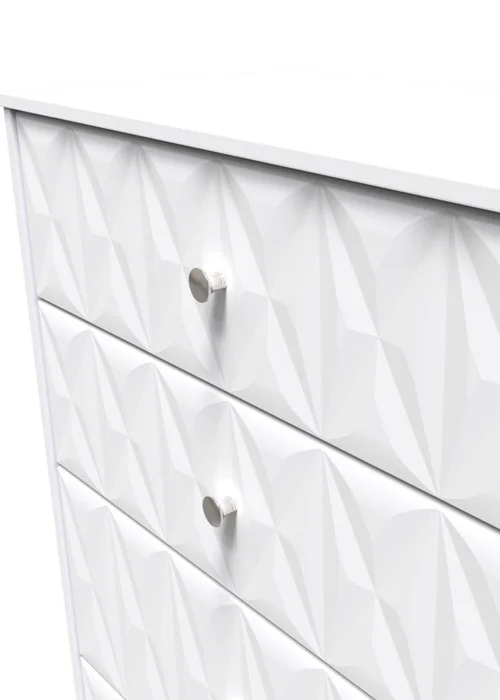 Ready Assembled Toronto 4 Drawer Deep Chest - One Size Image 3