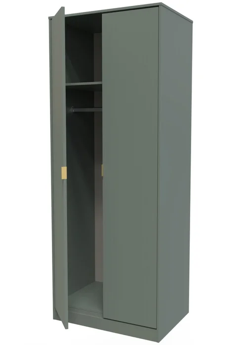 Ready Assembled Atlanta Tall 2ft6in Plain Robe - One Size Image 4