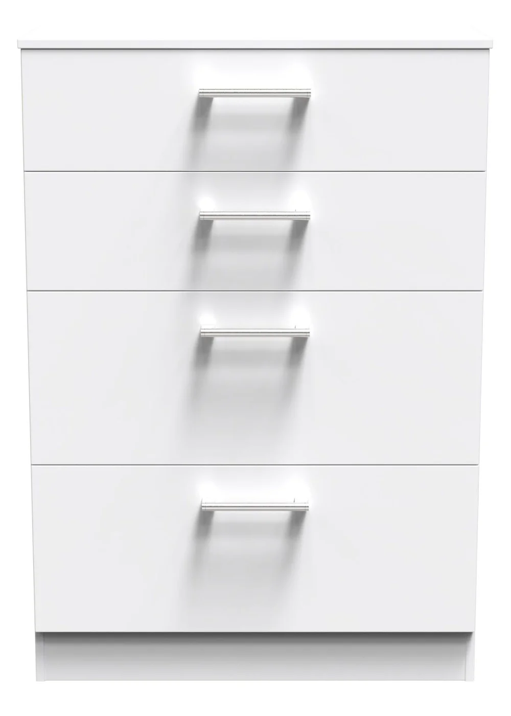 Ready Assembled Bari 4 Drawer Deep Chest - One Size Image 1
