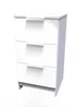 Ready Assembled Panama 3 Drawer Bedside Cabinet - One Size Image 2
