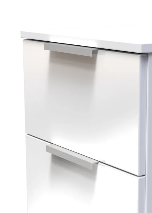 Ready Assembled Panama 5 Drawer Tallboy - One Size Image 3