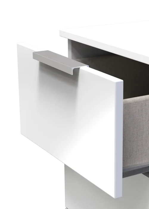 Ready Assembled Panama 5 Drawer Tallboy - One Size Image 4