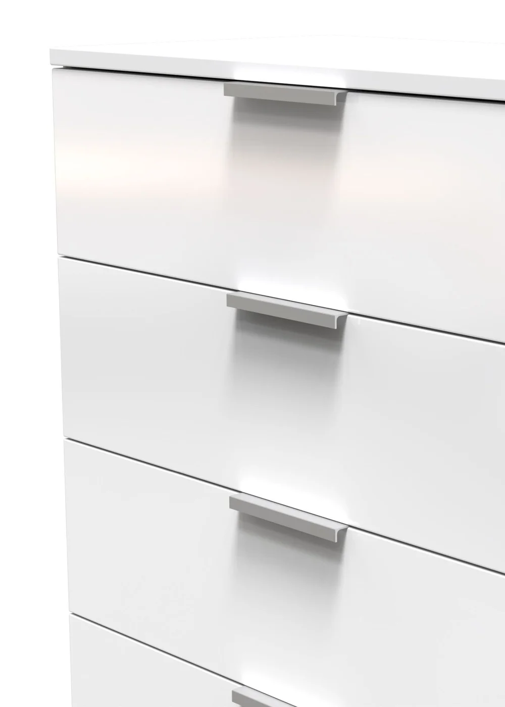 Ready Assembled Panama 5 Drawer Chest - One Size Image 3