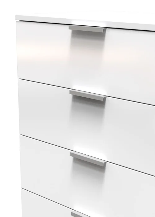 Ready Assembled Panama 5 Drawer Chest - One Size Image 3