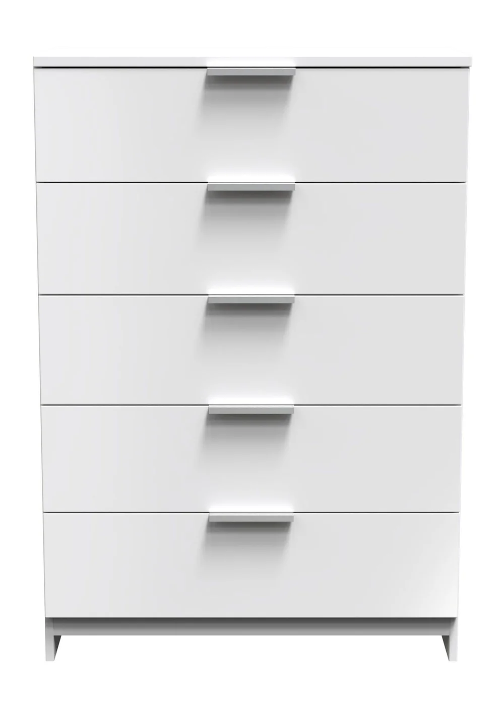 Ready Assembled Panama 5 Drawer Chest - One Size Image 1