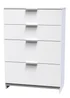 Ready Assembled Panama 4 Drawer Deep Chest - One Size Image 2