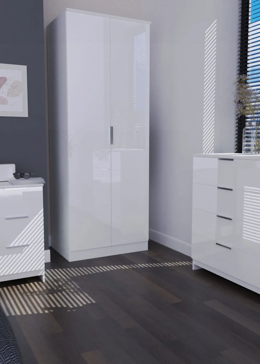 Ready Assembled Panama 4 Drawer Deep Chest - One Size Image 5