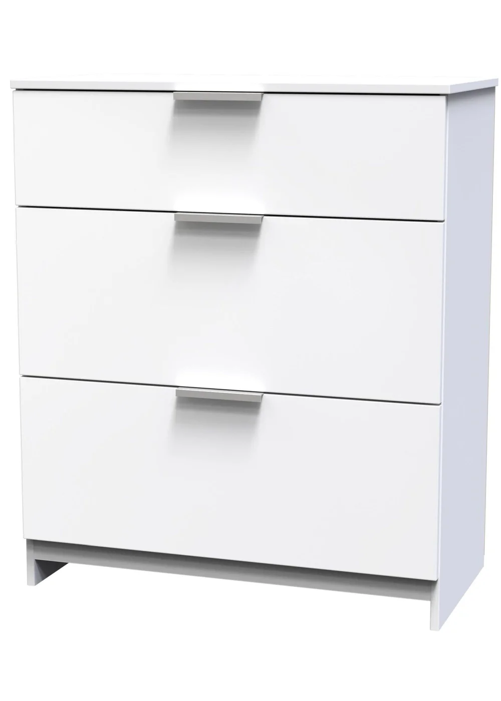 Ready Assembled Panama 3 Drawer Deep Chest - One Size Image 2