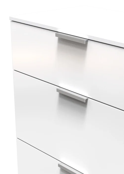 Ready Assembled Panama 3 Drawer Deep Chest - One Size Image 3