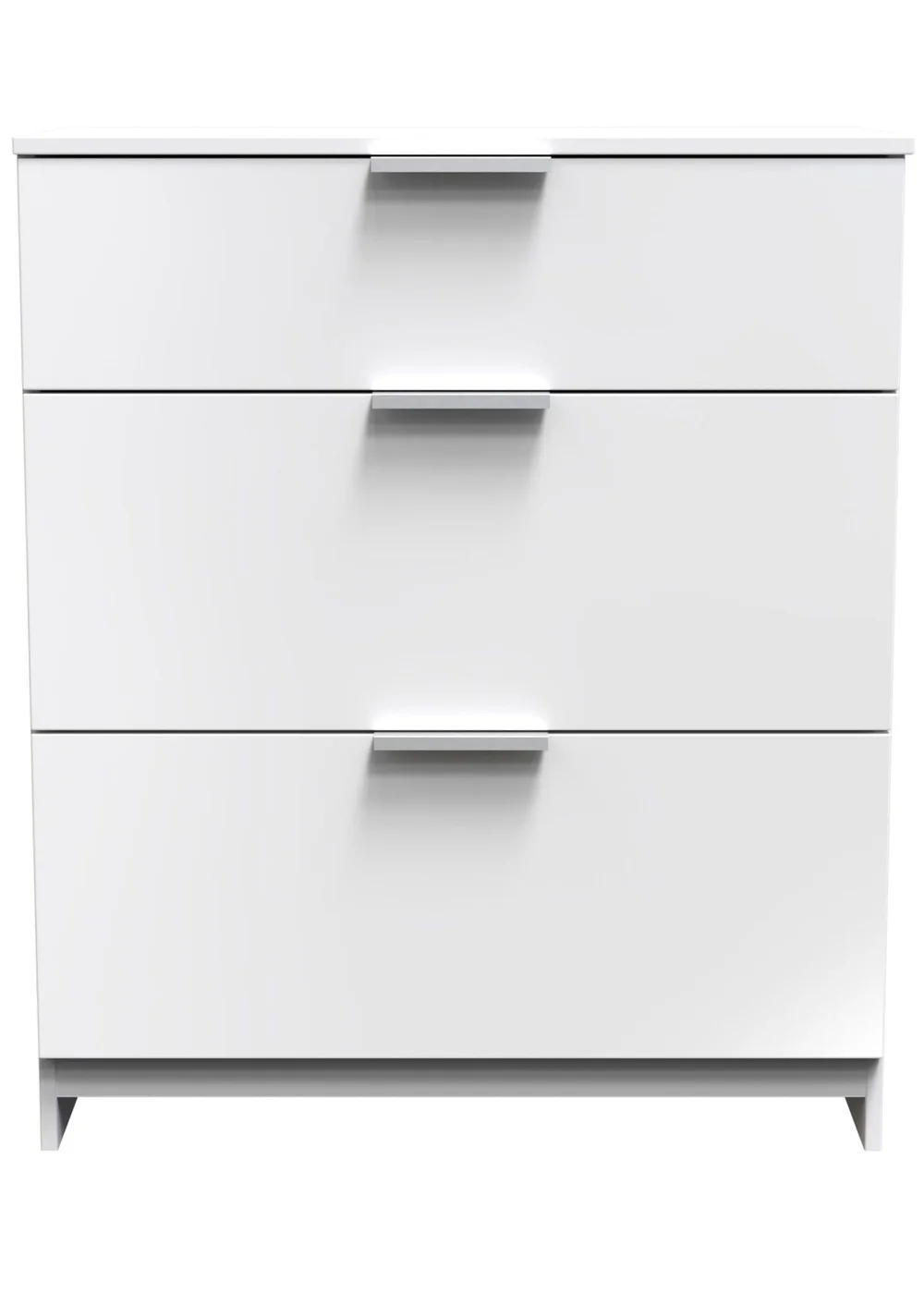 Ready Assembled Panama 3 Drawer Deep Chest - One Size Image 1