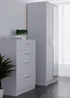 Ready Assembled Bari 4 Drawer Deep Chest - One Size Image 1