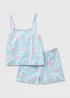 Girls Mint 1989 Strappy Pyjama Set (4-13yrs) - Age 4 Years Image 1