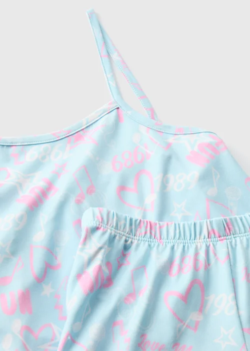 Girls Mint 1989 Strappy Pyjama Set (4-13yrs) - Age 4 Years Image 2