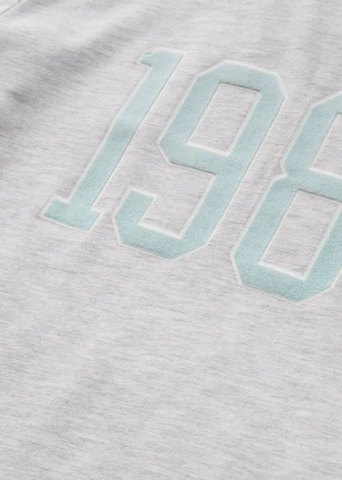 Girls Grey 1989 T-Shirt (7-15yrs) - 7 Yrs Image 2