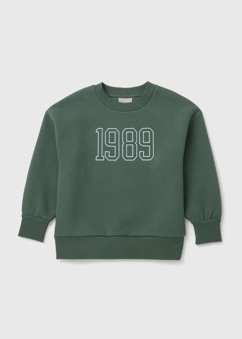 Kids Green 1989 Sweatshirt (7-15yrs) - 7 Yrs Image 1