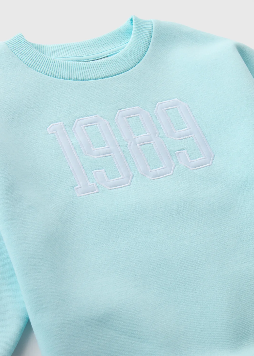 Girls Blue 1989 Sweatshirt (7-15yrs) - 7 Yrs Image 2