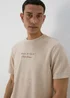 Stone Jacquard Pin Dot T-Shirt - S Image 3
