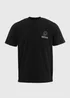Black New Forms Applique T-Shirt - S Image 5