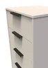 Ready Assembled Milano 5 Drawer Tallboy - One Size Image 3