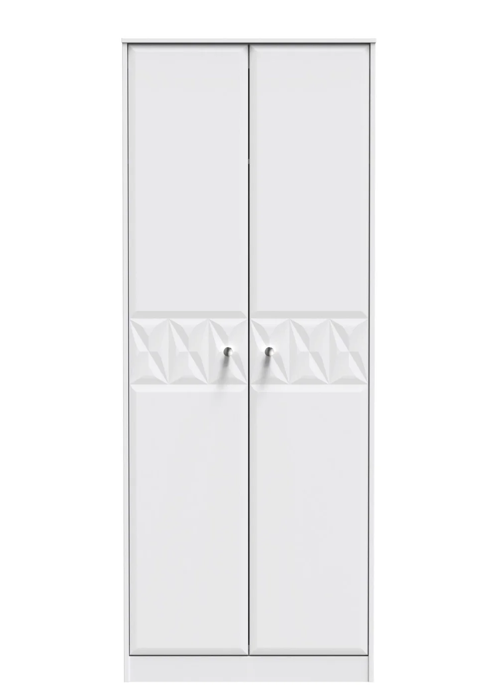 Ready Assembled Toronto Tall Plain Robe - One Size Image 1