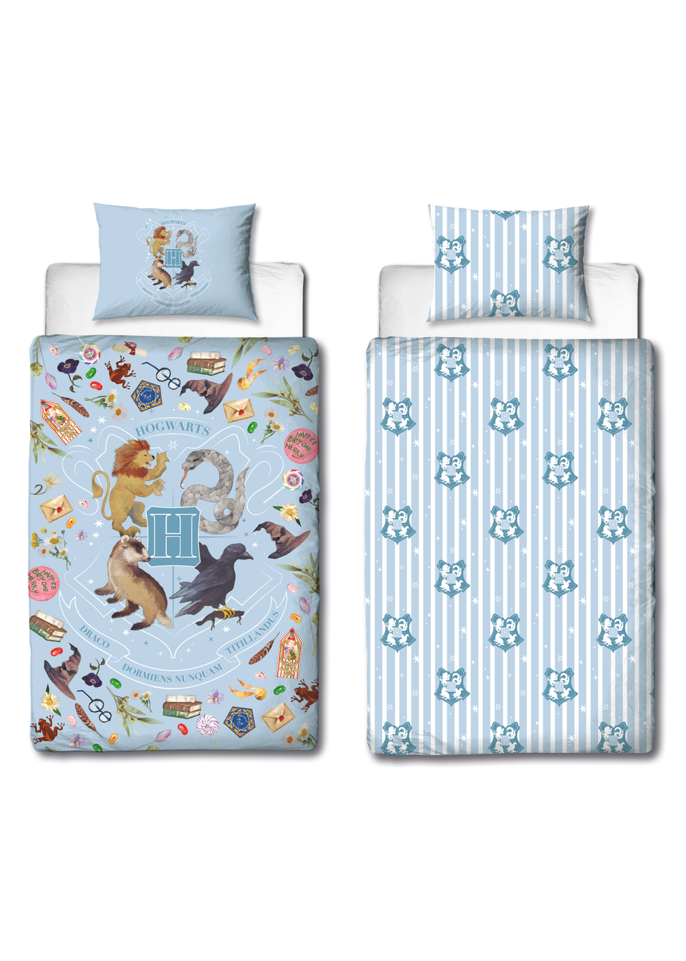 Harry Potter Painted Single Panel Duvet - Single Image 5
