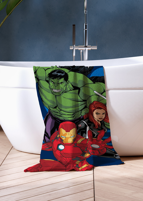 Disney Marvel Avengers AA Hero Launch Towel - One Size Image 3