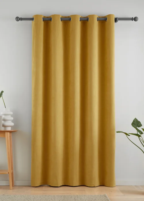 Catherine Lansfield Wilson Blackout Thermal Door Panel - 46W x 85D ( 117x213 ) Image 2